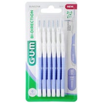 Gum Bi-Direction Scovolino Interdentale 0,6mm 6 Pezzi-1