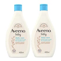 Aveeno Baby Fluid Körperreiniger Bundle 2x400ml-3