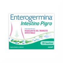 Enterogermina Lazy Intestine Milchfermente, Probiotika, Präbiotika, FOS, Ergänzung zur Darmregulierung 20 Beutel-1