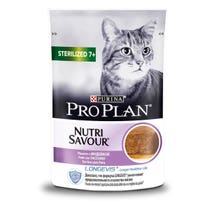 Purina Pro Plan Nutri Savor Sterilised Senior 7+ Cat Pieces Turkey In Mousse Sachet 85g-5