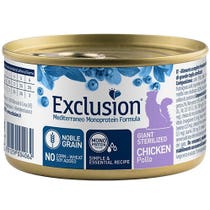 Ausschluss Mediterraeo Noble Grain Erwachsene Katze sterilisiert mit Huhn Dose 85gr-2