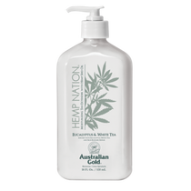 Australian Gold Hemp Nation Idratante Prolungatore Di Abbronzatura Eucalipto E The Bianco 535ml-1