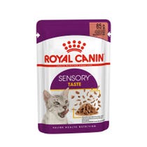 Royal Canin Sensory Taste Treats in Sauce für ausgewachsene Katzen, Beutel 85 g-1