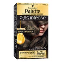 Schwarzkopf Palette Oleo Intense Tintura Senza Ammoniaca Con Dioppio-Olio Attivatore 5-54 Castano Chiaro Cenere-1