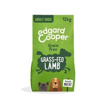 Edgard & Cooper Trockenfutter für ausgewachsene, mit Gras gefütterte, getreidefreie Hunde mit Lammfleisch, 12 kg-1