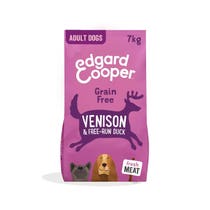 Edgard & Cooper Adult Fresh Wild und Ente, getreidefrei, Trockenfutter für Hunde aus Freilandhaltung, 7 kg-1