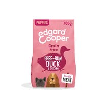 Edgard & Cooper Puppy Grain Free Freiland-Enten- und Hühnerfutter für Hunde, 700 g-1