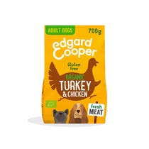 Edgard & Cooper Adult Bio-Truthahn- und Hühnerfutter, glutenfreies Trockenfutter für Hunde, 700 g-1