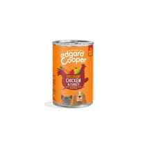 Edgard & Cooper Adult Huhn und Truthahn, getreidefreies Nassfutter für Hunde, 400 g-1