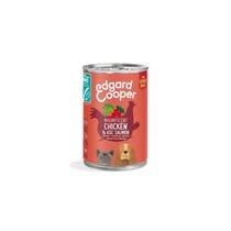 Edgard & Cooper Senior Huhn und Lachs, getreidefreies Nassfutter für Hunde, 400 g-1