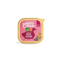 Edgard & Cooper Puppy Ente und Huhn, getreidefreies Nassfutter für Hunde, 150 g-1