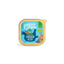 Edgard & Cooper Puppy Bio-Getreidefreies Hühner- und Fisch-Nassfutter für Hunde, 100 g-1