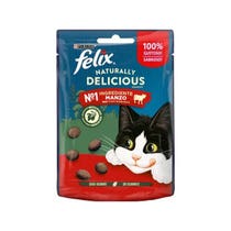 Purina Felix Natürlich leckeres Nassfutter mit Rindfleischgeschmack für ausgewachsene Katzen, 50-g-Beutel-9