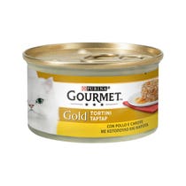 Purina Gourmet Gold Cupcakes mit Huhn und Karotte für Katzen Dose 85g-3