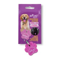 Aidmypet Medaglietta Salvavita Cani/Gatti Colore Rosa-1