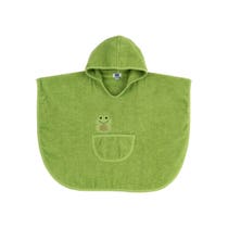 Chicco Frottee-Poncho-Bademantel, grün, ab 12 Monaten-1
