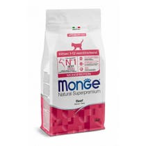 Monge Natural Superpremium Kitten Monoprotein Trockenfutter für Katzen, 400 g Beutel-1