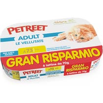 Petreet Velvety Chicken Nassfutter für ausgewachsene Katzen 6x70g-2
