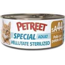 Petreet Velvety Chicken With Potatoes Nassfutter sterilisiert für Katzen, 70 g Glas-2