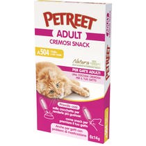 Petreet Snack Huhn mit Mais, Nassfutter für ausgewachsene Katzen, 6 Beutel-3