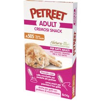 Petreet Snack Thunfisch mit Karotten, Nassfutter für ausgewachsene Katzen, 6 Beutel-2