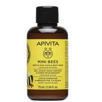 Apivita Mini Bees Detergente Corpo e Capelli Delicato Bimbi 75ml-1