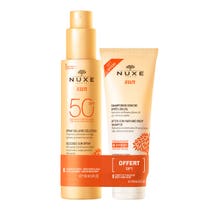 Nuxe Sun Duo Sonnenmilchspray SPF50 + After Sun Shampoo 150 ml-2