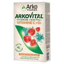 Arkopharma Arkovital Vitamine C+D3 Brausetabletten mit rotem Fruchtgeschmack, 20 Tabletten-2