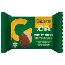 Giusto Senza Glutine Comby Break Crema Al Latte 26g-2