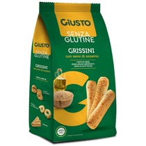 Giusto Glutenfreie Grissini mit Sesamsamen 150g-1