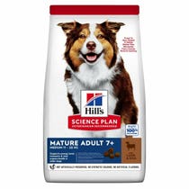 Hill's Science Plan Medium Mature Adult Trockenfutter mit Lamm und Reis für ausgewachsene Hunde ab 7 Jahren, mittlere Größe, 12-kg-Beutel-2