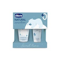 Chicco Natural Sensation Set Körpercreme 150 ml + Gesichtscreme 50 ml-1