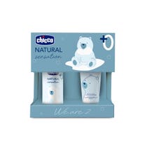 Chicco Natural Sensation Massageöl-Set 100 ml + Gesichtscreme 50 ml-1