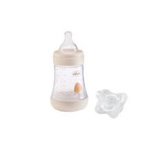 Chicco Perfect 5 Flasche 0 Monate + 150 ml + Gummi 0-2 Monate Neutrales Silikon-1