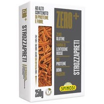 Zero+ Strozzapreti mit rotem Linsenmehl 250g-1