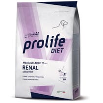 Prolife Dog Diet Renal Sensitive Cibo Secco Per Cani Taglia Media/Grande Sacco 2kg-2