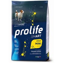 Prolife Dog Smart Chicken & Rice Trockenfutter für ausgewachsene Hunde kleiner Rassen, 600-g-Beutel-2
