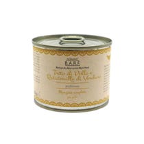 Barf Komplettmenü Katze, gehacktes Hähnchen und Gemüse-Ratatouille mit Pastinaken, 200 g-1