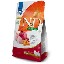 Farmina N&D Dog Mini-Kürbis, Wachtel und Granatapfel für erwachsene Hunde, 2 kg-2