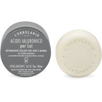 L'Erbolario Solid Facial Cleanser Beard Hyaluronsäure für Ihn 60g-2