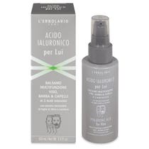 L'Erbolario Gesichtsbalsam Barthaar Hyaluronsäure für Ihn 100 ml-2