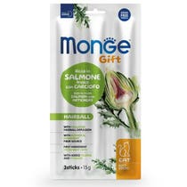 Monge Soft Sticks Haarballen für Katzen, frischer Lachs mit Artischocke, 15 g-1