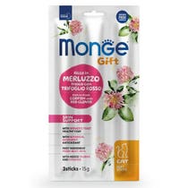 Monge Soft Sticks Hautunterstützung für Katzen, frischer Kabeljau mit Rotklee, 15 g-1