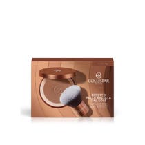 Collistar-Set aus Bronzing-Puder mit Seideneffekt Nr. 1, 1 Matte Maldives + Kabuki-Pinsel-1