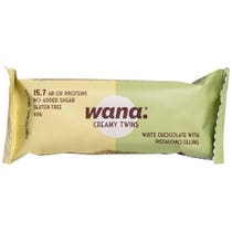 Wana Creamy Twins Riegel mit weißer Schokolade und Pistazien, 45 g-1