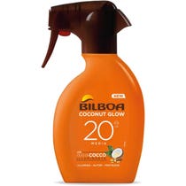 Bilboa Coconut Glow Solar Spray Trigger SPF20 250 ml-1