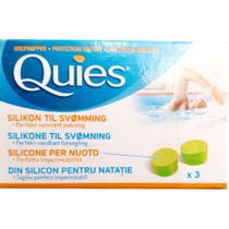 Quies Silikon-Ohrstöpsel zum Schwimmen, 3 Paar-3