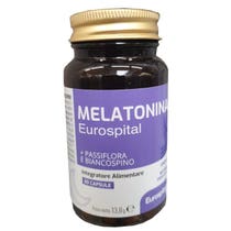 Eurospital Melatonin Passiflora und Weißdorn 30 Kapseln-1