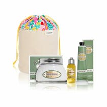 L'Occitane Mandel-Körpercreme 200 ml + Duschöl 75 ml + Handcreme 75 ml-1