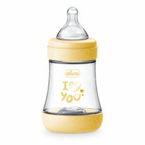 Chicco Biberon Neonato Perfect 5 Biberon Giallo Flusso Lento 150 ml 0Mesi+-5
